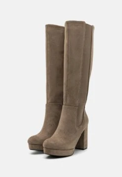 High Heeled Boots - Taupe 10 High Heeled Boots - Taupe -Anna Field 7c869136cae04134a3c1540cbf3222c1