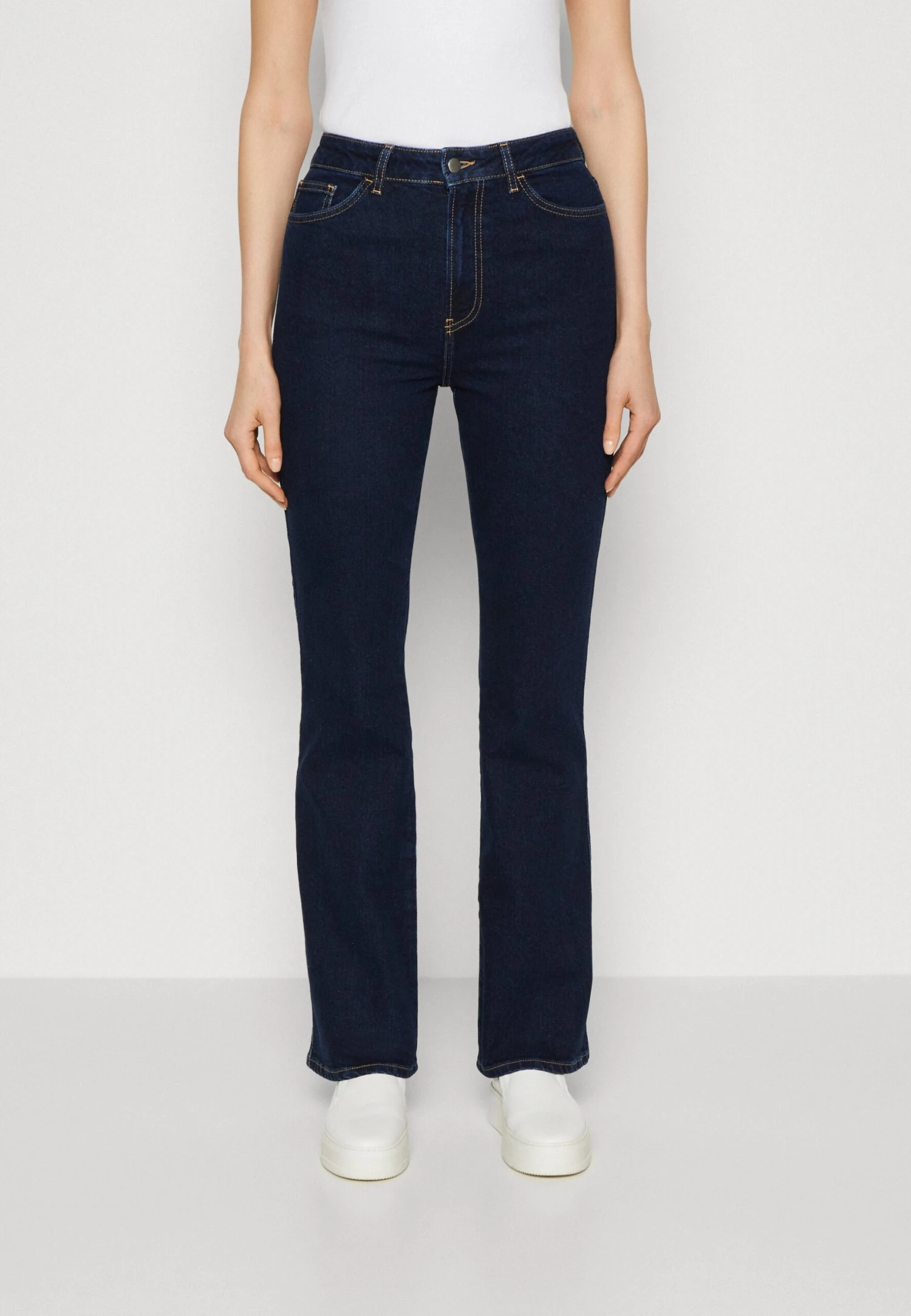 Anna Field Flared Jeans - Dark Blue 3 Anna Field Flared Jeans - Dark Blue