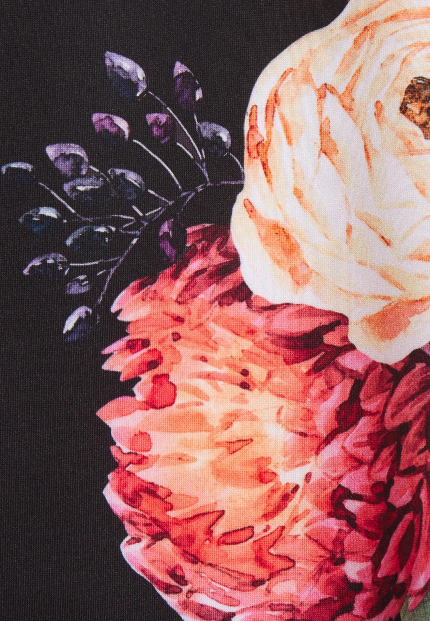 Anna Field Pleated Skirt -Black/Pink 5 Anna Field Pleated Skirt -Black/Pink - Image 3