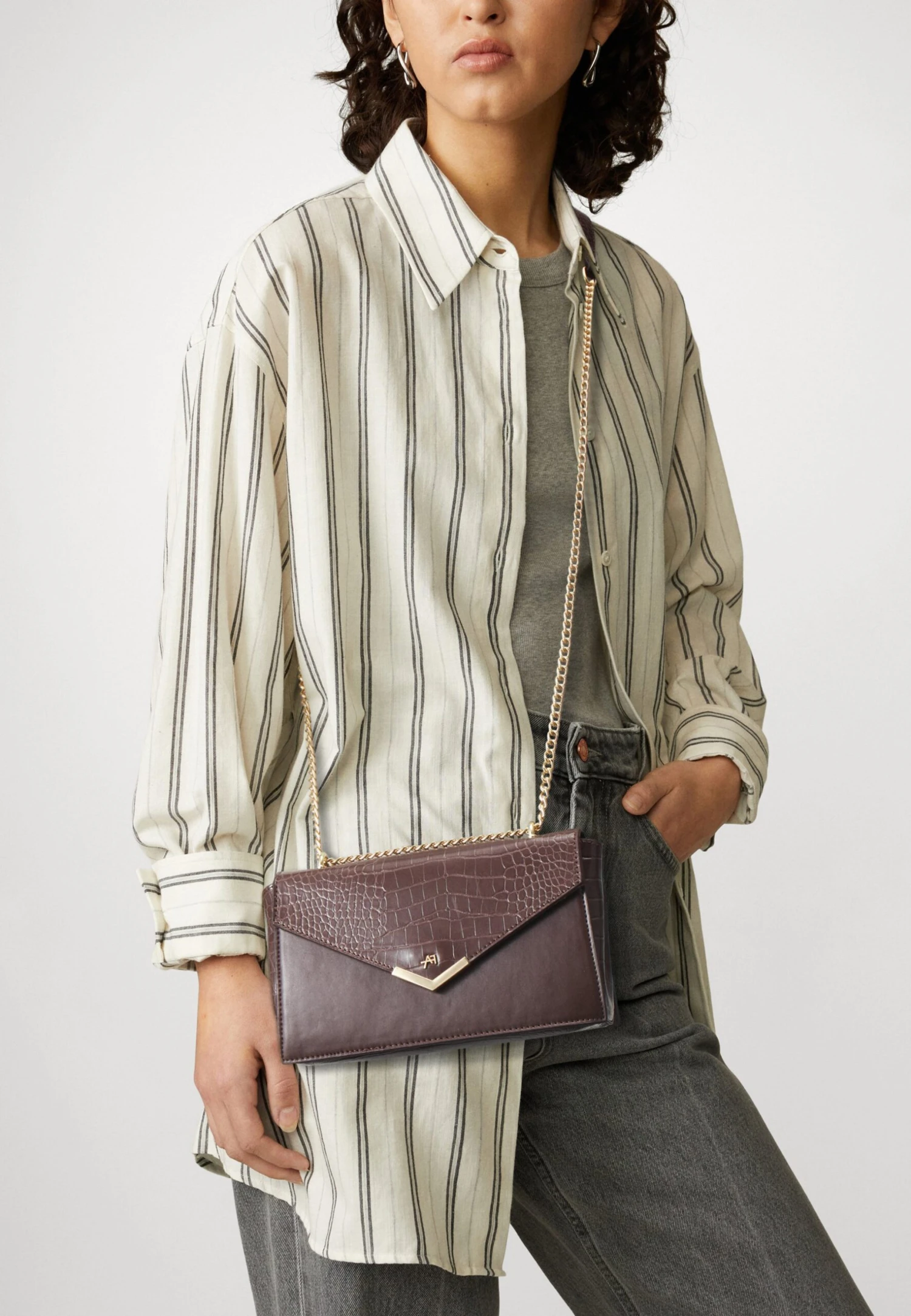 Anna Field Across Body Bag - Brown 3 Anna Field Across Body Bag - Brown