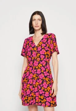 Anna Field Shirt Dress - Pink/Orange