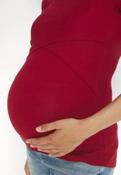 Basic T-Shirt - Dark Red -Anna Field 8164a454af5b4b8cb1989b54aea7d9b3