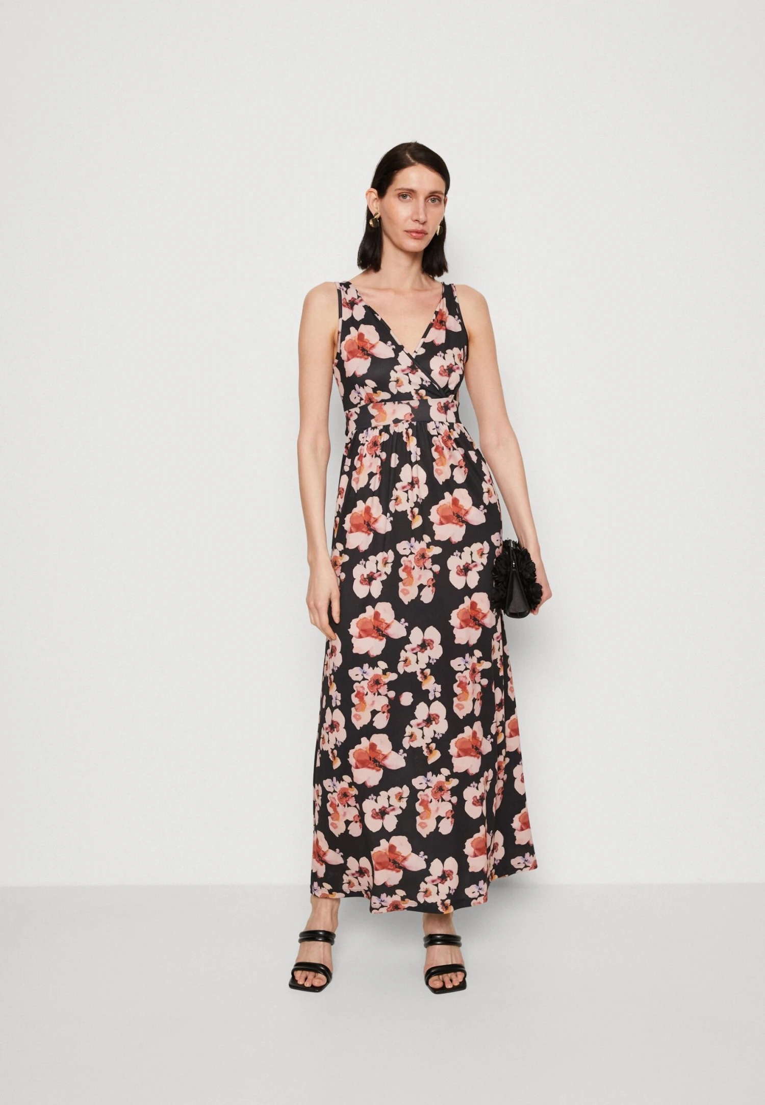 Anna Field Maxi Dress - Black/Pink/Multicoloured 7 Anna Field Maxi Dress - Black/Pink/Multicoloured - Image 5