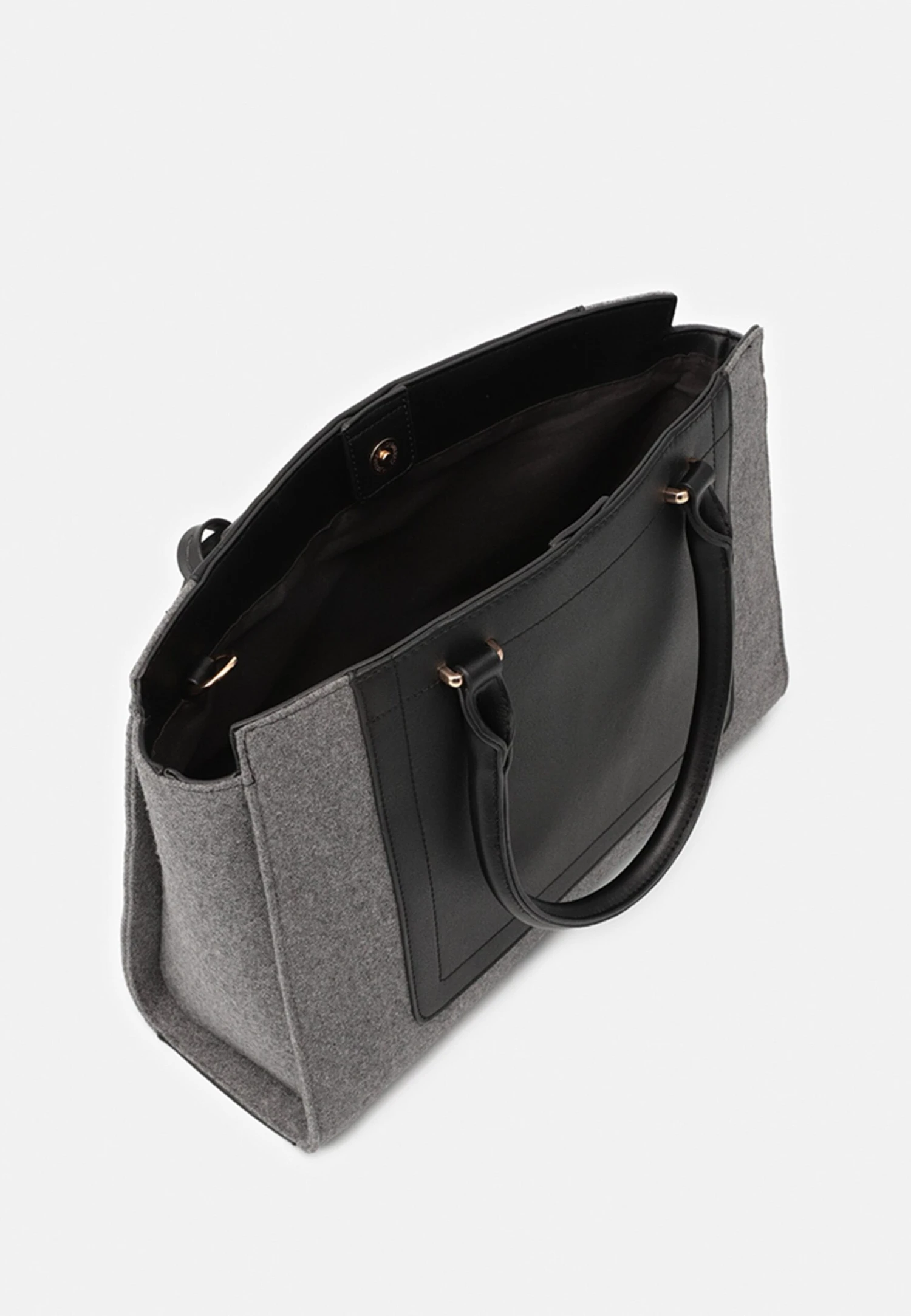 Anna Field Handbag - 102 - Grey 5 Anna Field Handbag - 102 - Grey - Image 3