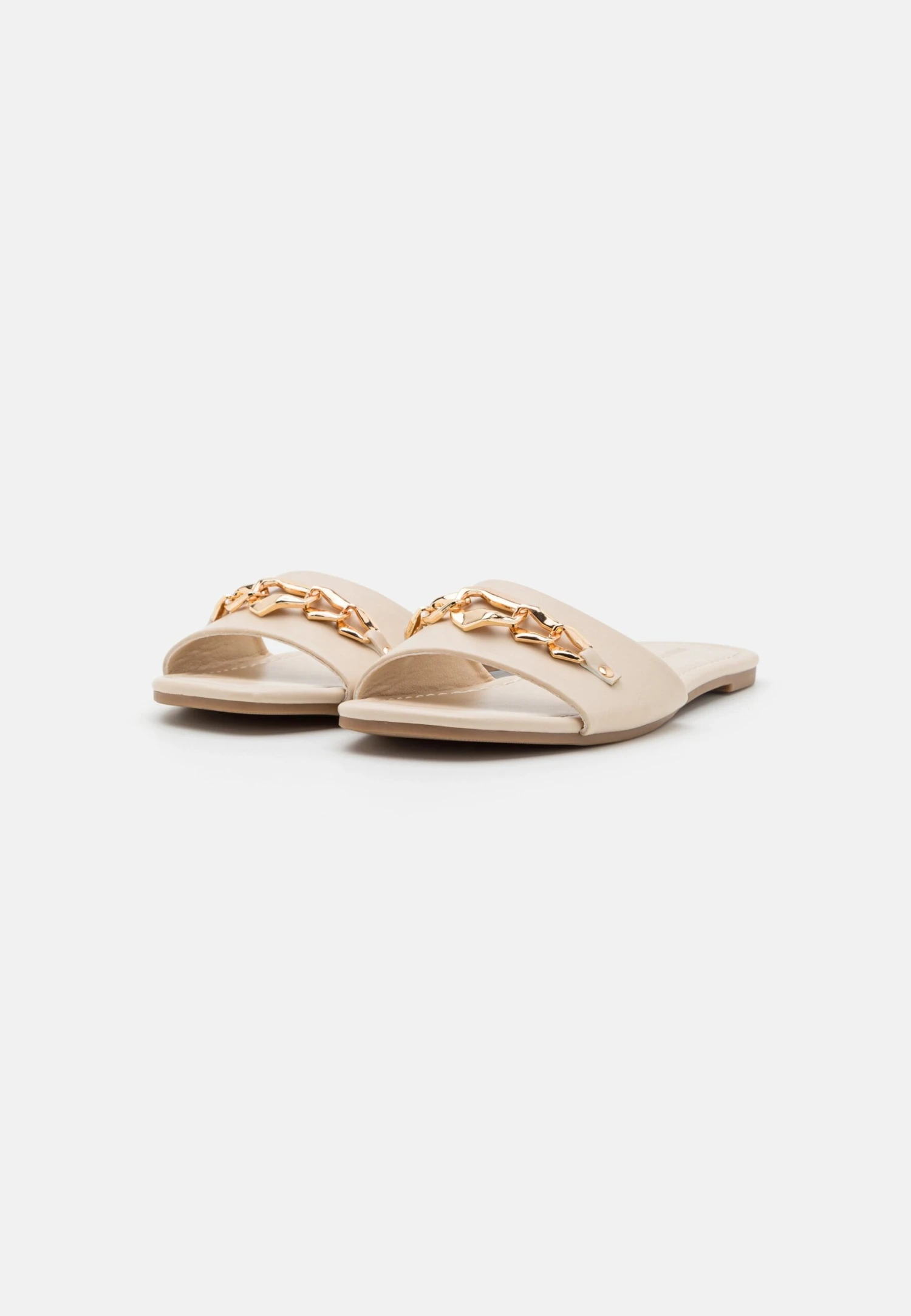 Wide Fit - Mules - Beige 5 Wide Fit - Mules - Beige - Image 3