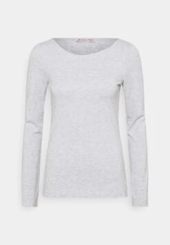 Anna Field 2 Pack - Long Sleeved Top - Black/Mottled Grey -Anna Field 84dc9a669e2f49ca8b2bd76509bb5bb1