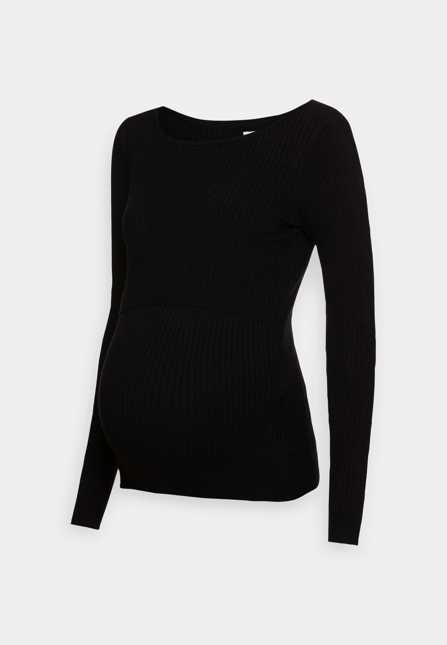 Nursing Overlap - Jumper - Black 3 Nursing Overlap - Jumper - Black
