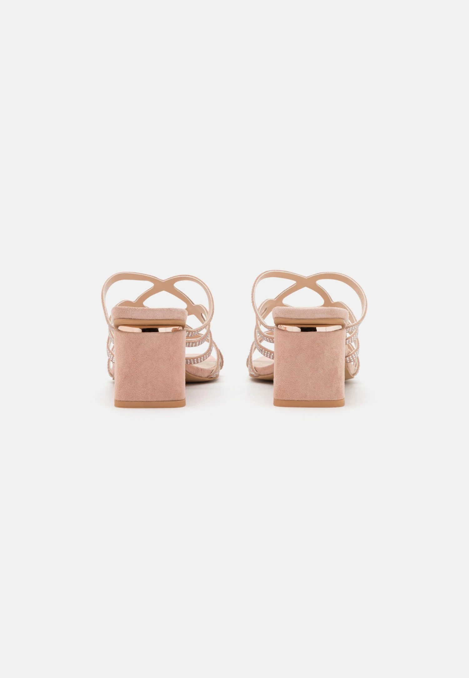 Anna Field Leather- Heeled Mules - Light Pink 6 Anna Field Leather- Heeled Mules - Light Pink - Image 4