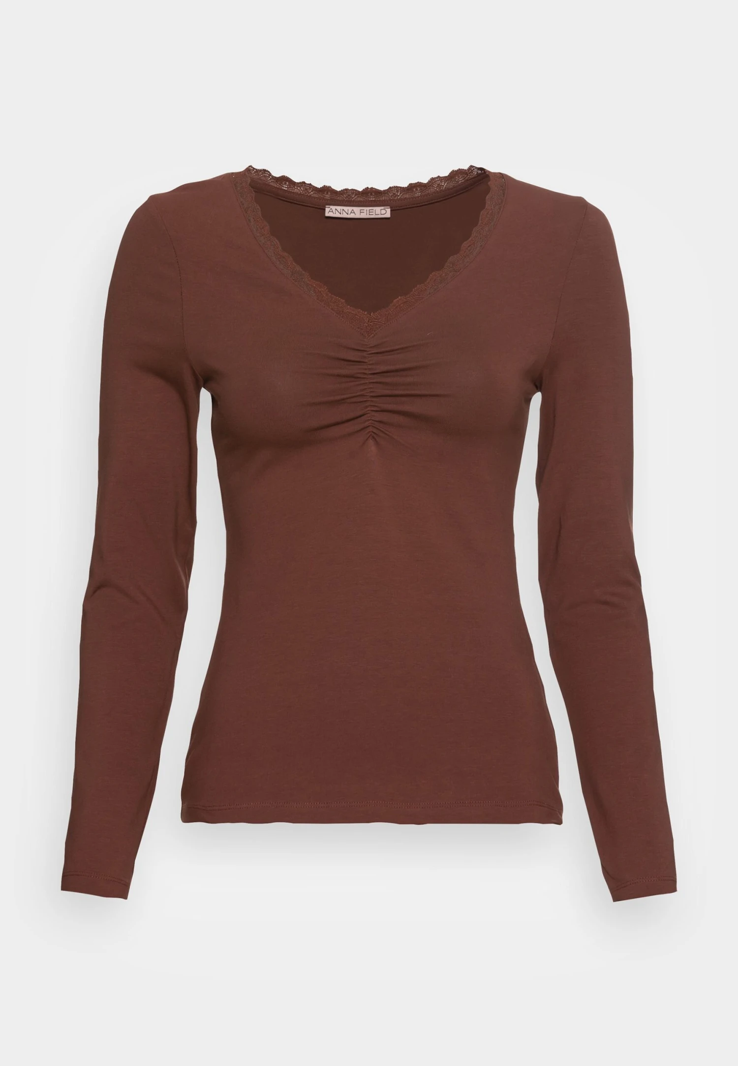Anna Field Long Sleeved Top - Brown 2 Anna Field Long Sleeved Top - Brown