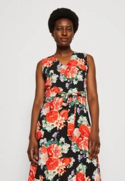 Anna Field Day Dress - Black/Red -Anna Field 8966faf832fd4e28a94463b784328a70