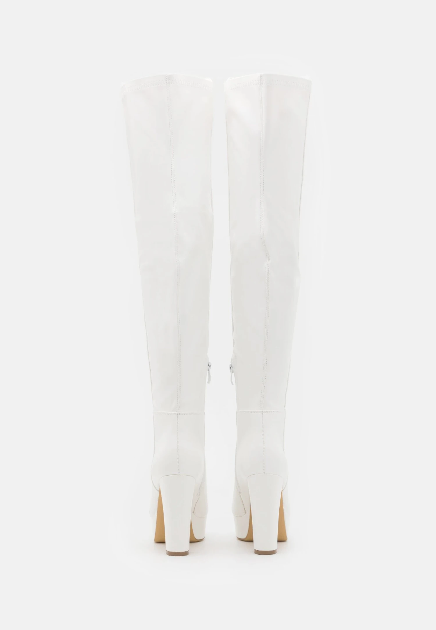 Anna Field Over-The-Knee Boots - White 6 Anna Field Over-The-Knee Boots - White - Image 4