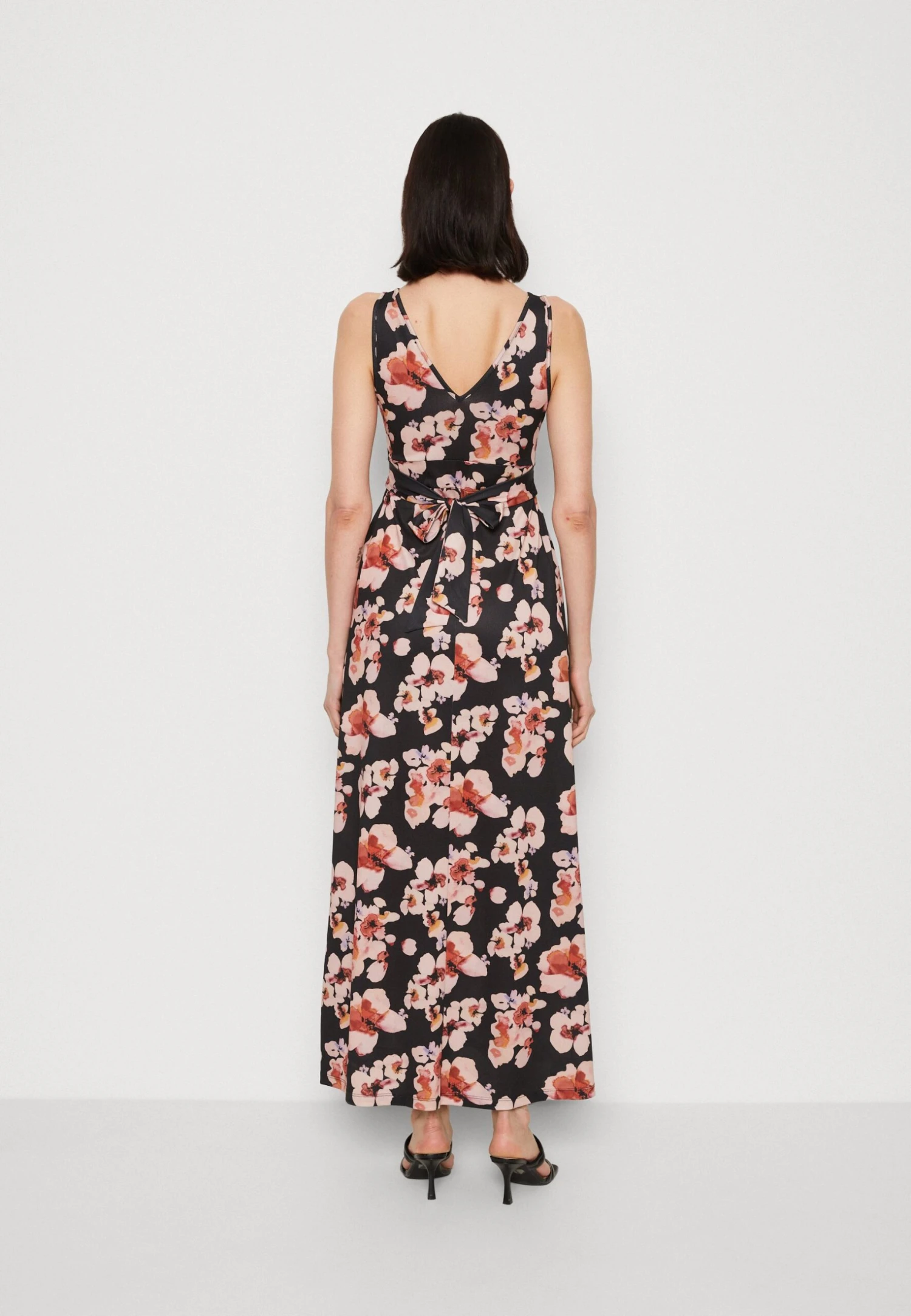 Anna Field Maxi Dress - Black/Pink/Multicoloured 6 Anna Field Maxi Dress - Black/Pink/Multicoloured - Image 4