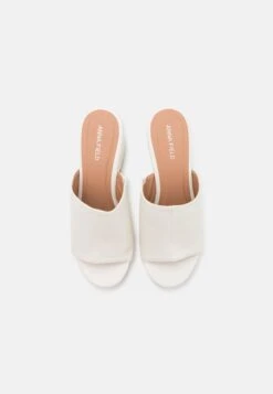 Wide Fit - Heeled Mules -White 13 Wide Fit - Heeled Mules -White -Anna Field 9555c4514d364f09aa46ebbdf6c73f86
