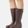 Anna Field Wellies - Brown 1 Anna Field Wellies - Brown -Anna Field 9a6cc0535bc040be989f22890ad34532