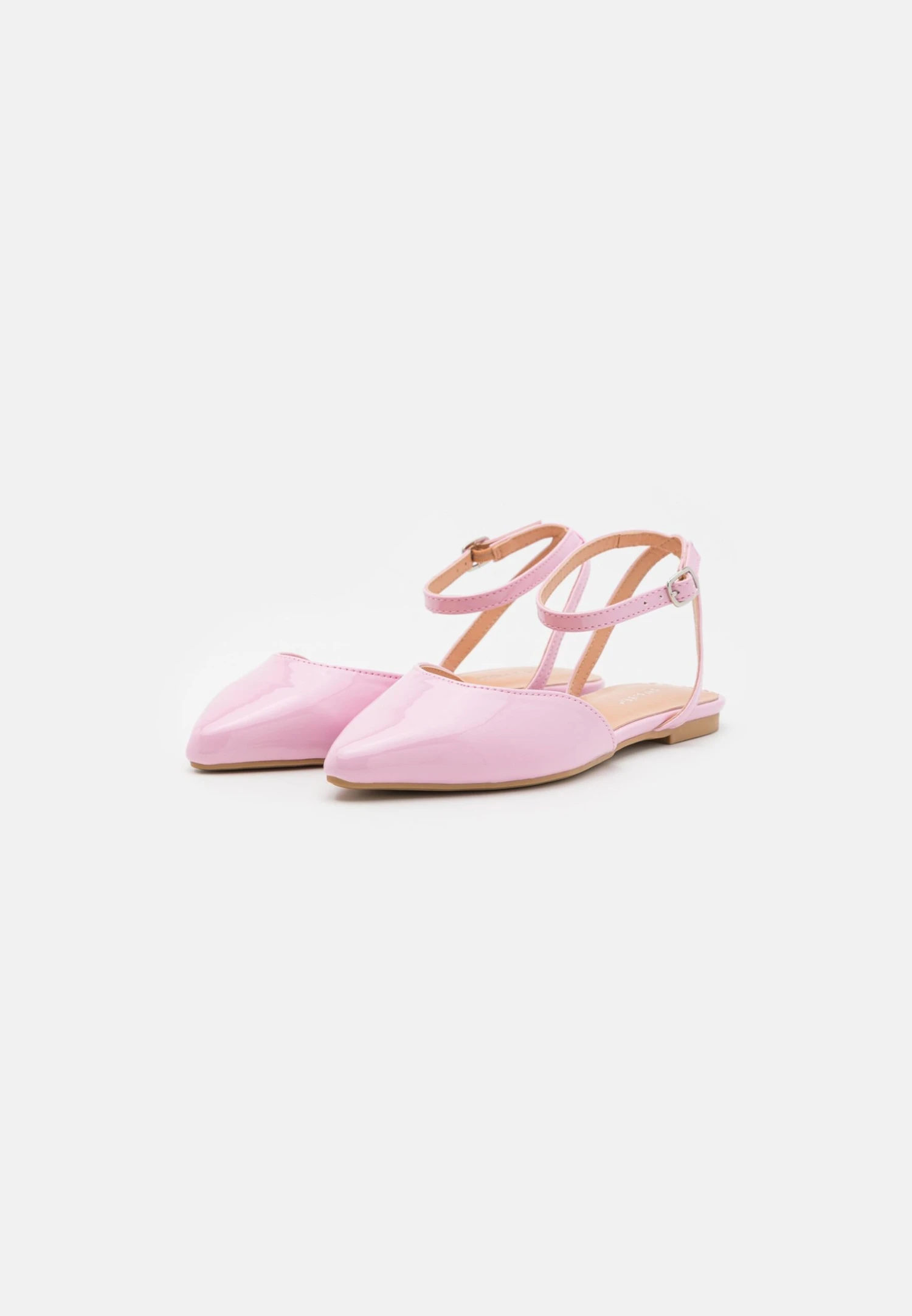 Anna Field Ankle Strap Ballet Pumps - Pink 5 Anna Field Ankle Strap Ballet Pumps - Pink - Image 3