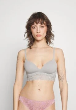 Anna Field 2 Pack - Triangle Bra - Grey/Pink -Anna Field a35c2f649c5941f99f864a2af6b79523