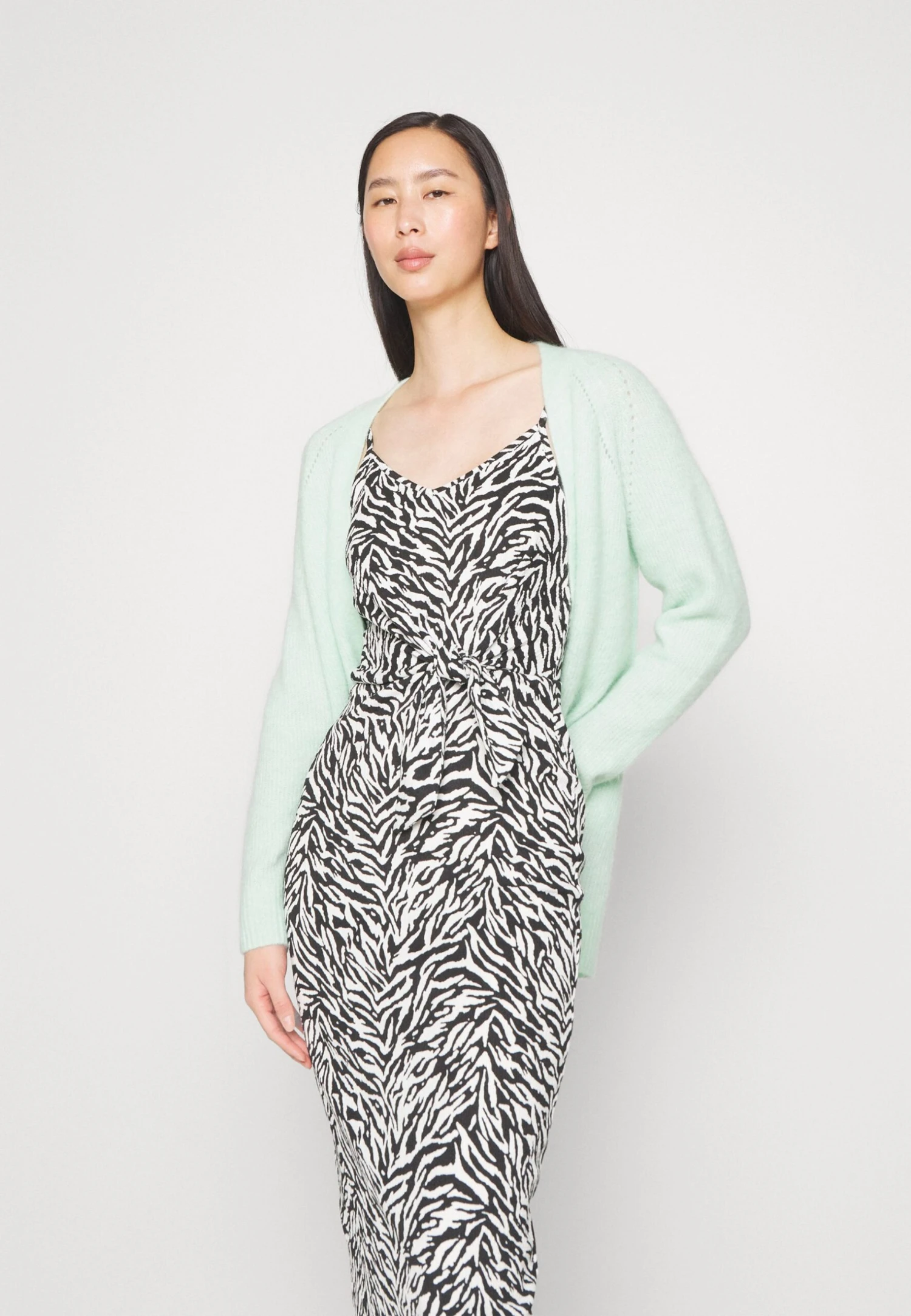 Anna Field Day Dress - Black/White 8 Anna Field Day Dress - Black/White - Image 6