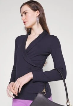 Long Sleeved Top -Dark Blue 11 Long Sleeved Top -Dark Blue -Anna Field a6bbfc7936a748d6826d632e33bad5dd