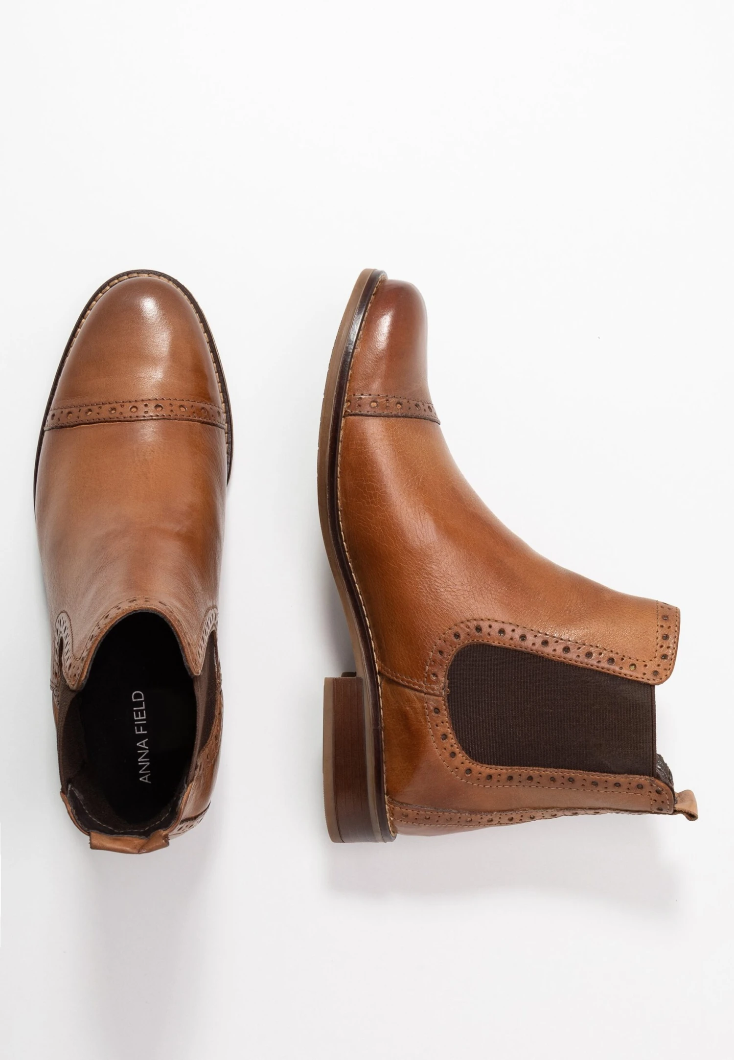 Anna Field Leather - Classic Ankle Boots - Cognac 6 Anna Field Leather - Classic Ankle Boots - Cognac - Image 4