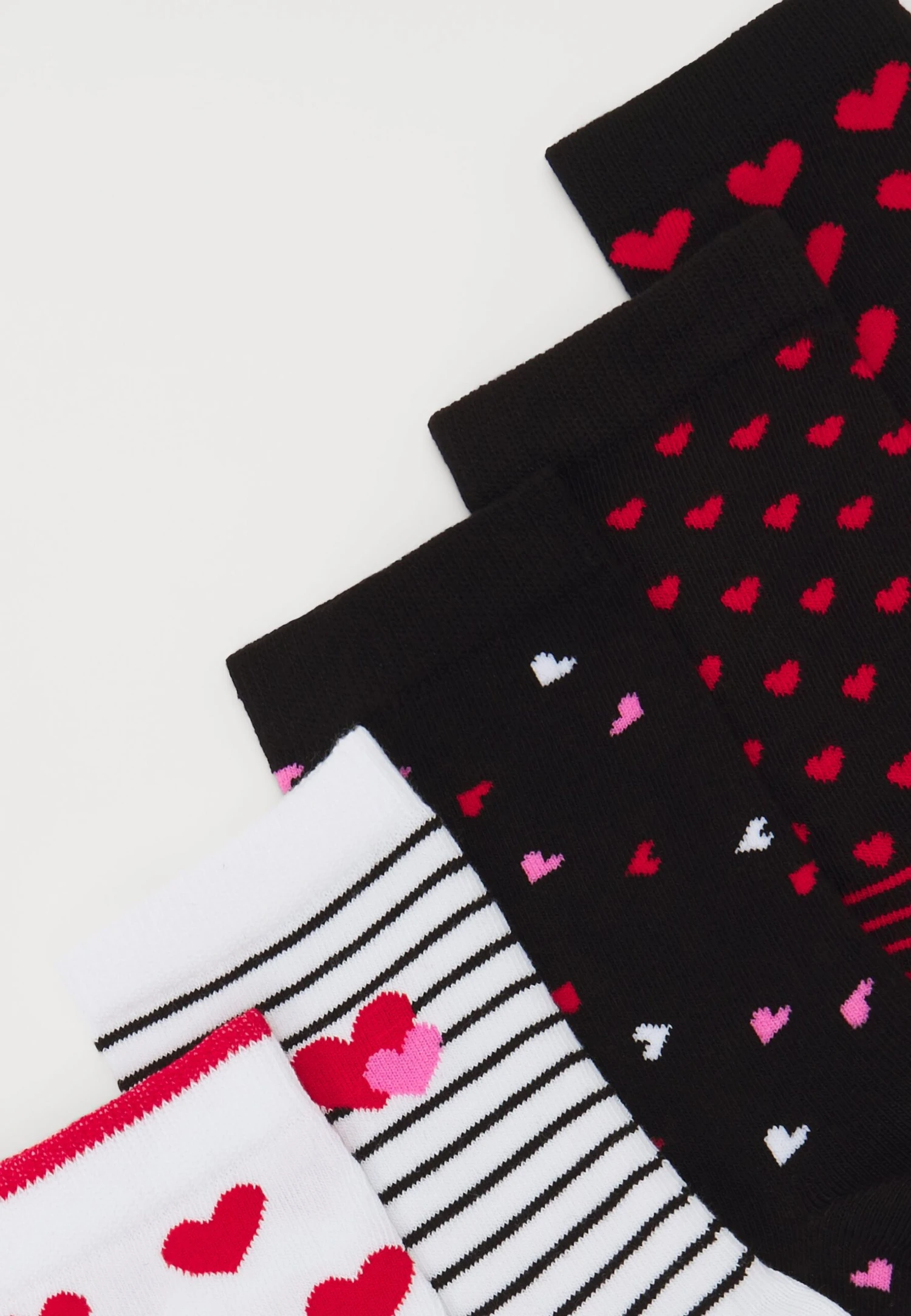 Anna Field 5 Pack - Socks - Black/White 4 Anna Field 5 Pack - Socks - Black/White - Image 2