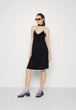 Jersey Dress - Black/White -Anna Field a852397ea8bb4de9983a4074ef295c74