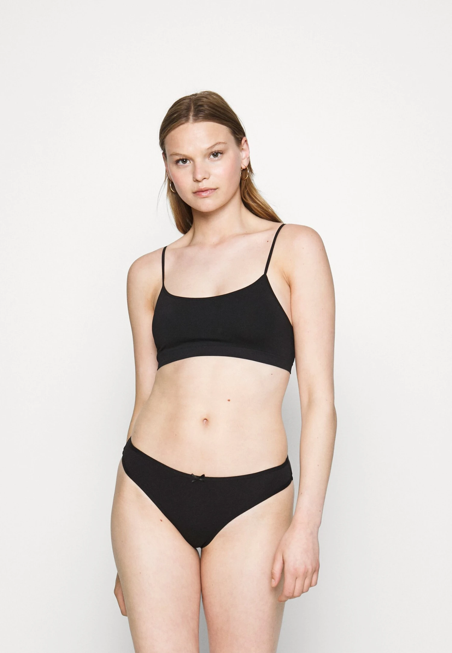 Anna Field Georgina 3 Pack- Thong - Black/White/Pink 3 Anna Field Georgina 3 Pack- Thong - Black/White/Pink