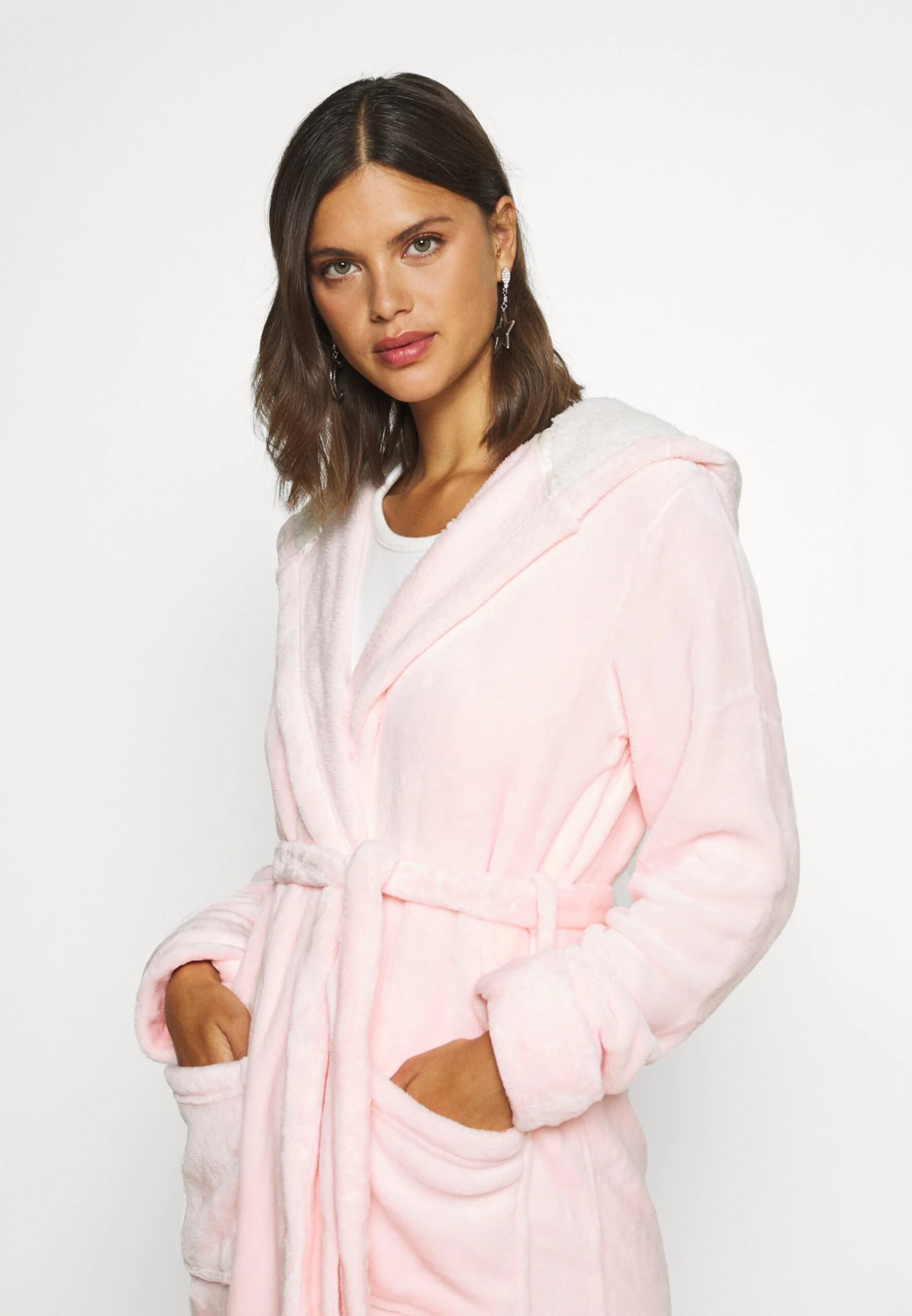 Anna Field Dressing Gown - Pink 6 Anna Field Dressing Gown - Pink - Image 4