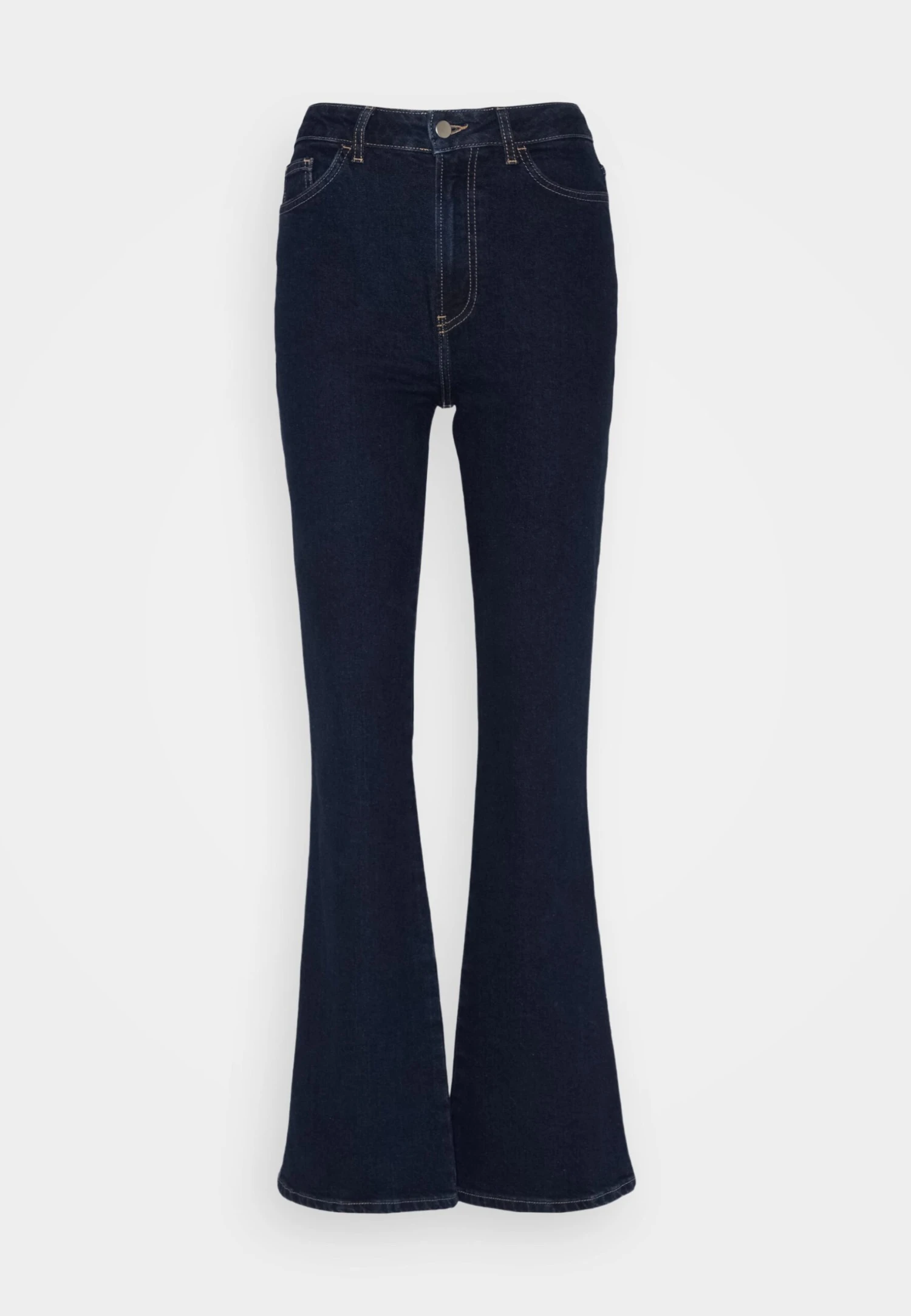 Anna Field Flared Jeans - Dark Blue 7 Anna Field Flared Jeans - Dark Blue - Image 5