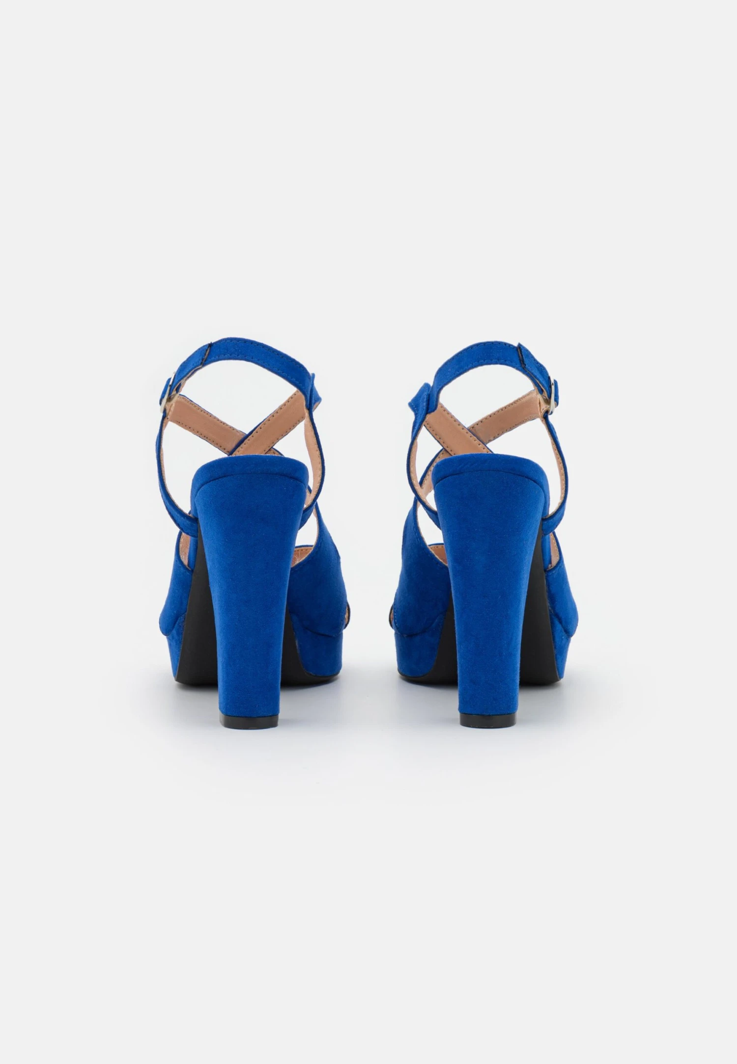 Anna Field Platform Sandals - Blue 6 Anna Field Platform Sandals - Blue - Image 4