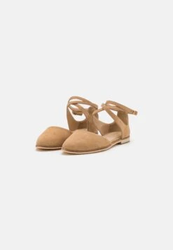Anna Field Leather - Ankle Strap Ballet Pumps 10 Anna Field Leather - Ankle Strap Ballet Pumps -Anna Field afe1d2248c644e1795b88c303a87a4ca