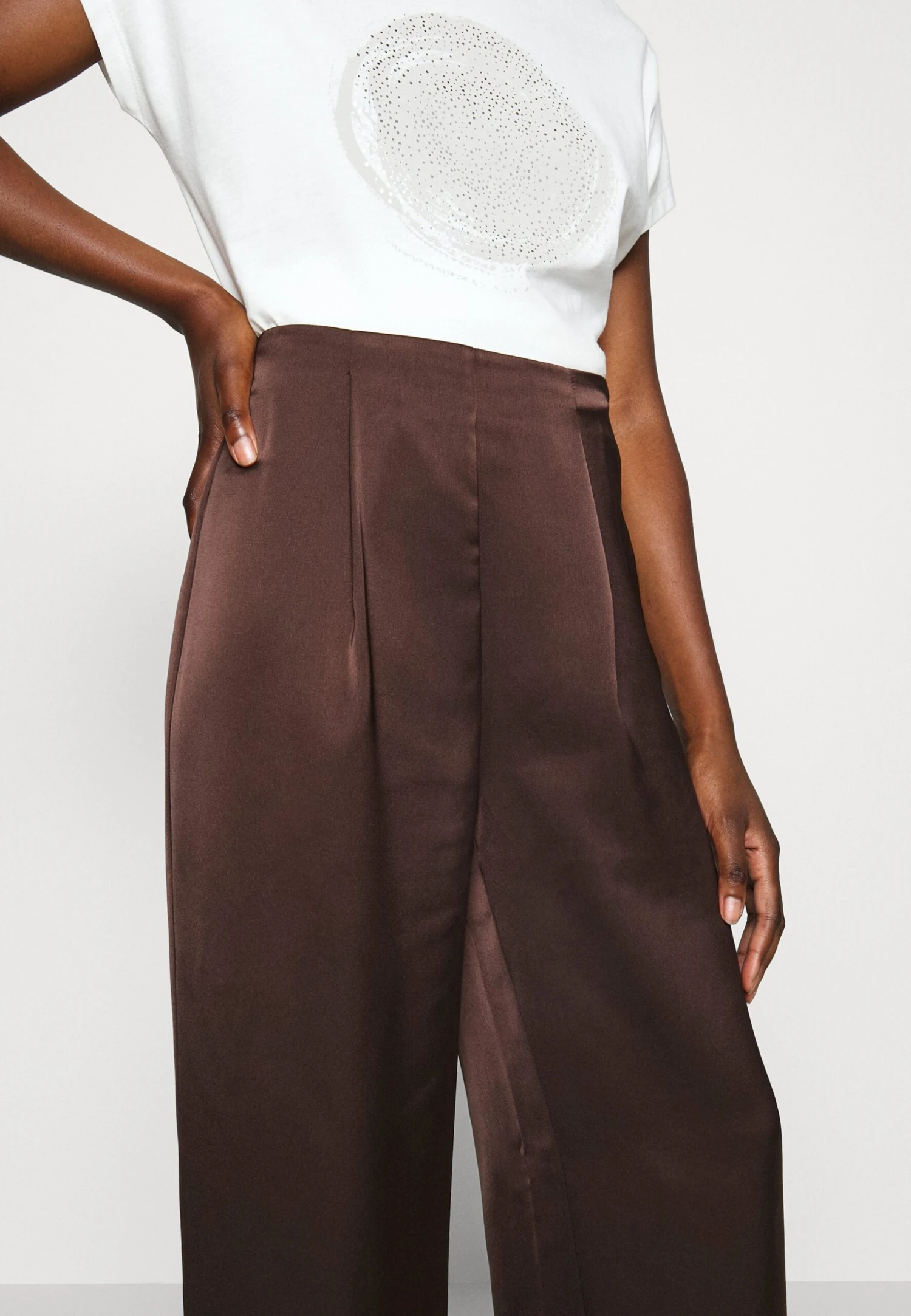 Anna Field Trousers - Brown 9 Anna Field Trousers - Brown - Image 7