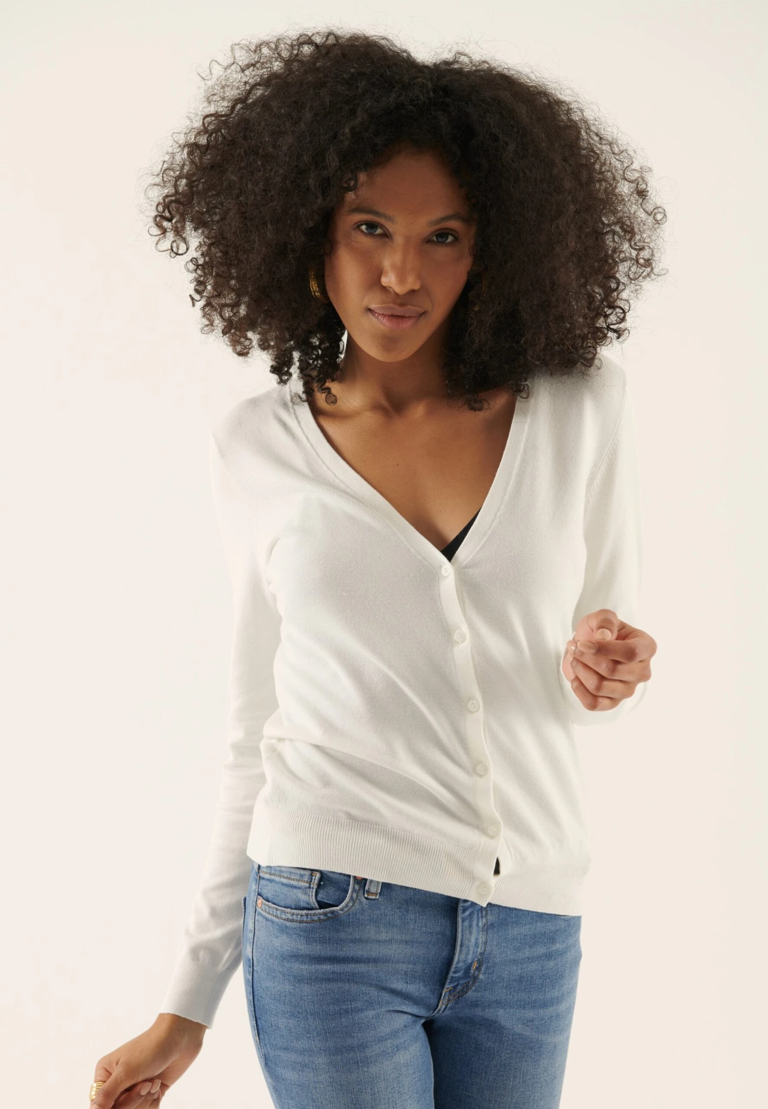 Anna Field Cardigan - Off-White 3 Anna Field Cardigan - Off-White