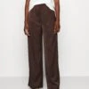 Anna Field Trousers - Brown -Anna Field b5be8fb217c440cdaf28ba6fe2cf88ac