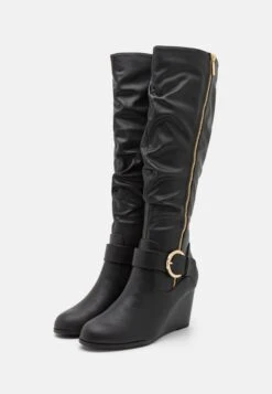 Anna Field Wedge Boots - Black 10 Anna Field Wedge Boots - Black -Anna Field b6816c9a031d40128cadf9fb9265d786