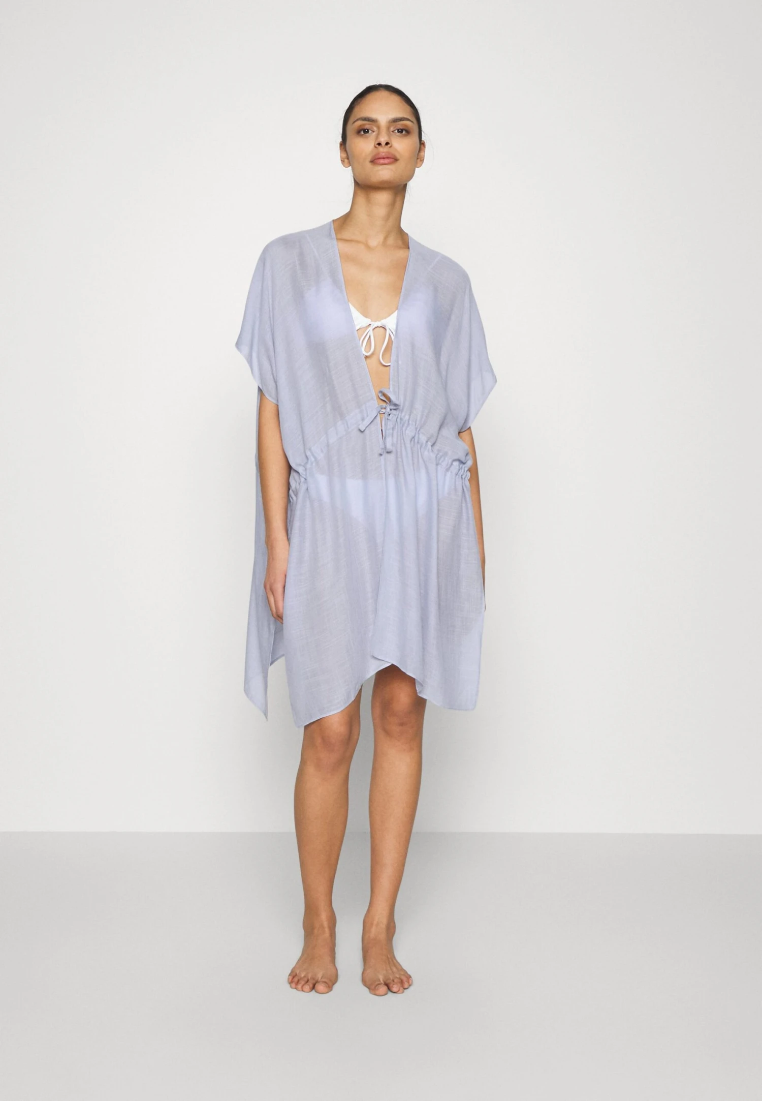 Anna Field Printed Short Kimono / 606 - Khaki_003 - Off-White - Beach Accessory - 502 - Blue 3 Anna Field Printed Short Kimono / 606 - Khaki_003 - Off-White - Beach Accessory - 502 - Blue