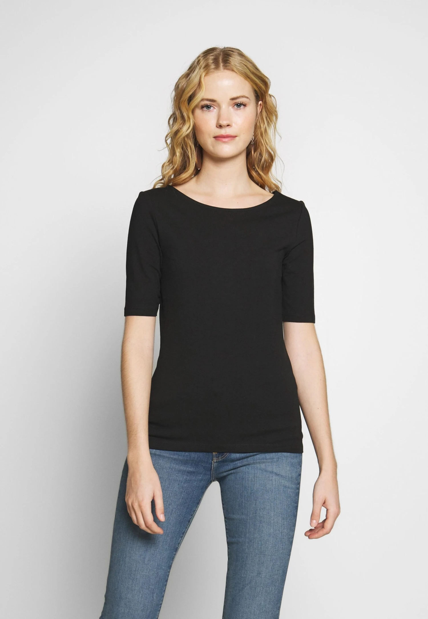 Anna Field Basic T-Shirt - Black 3 Anna Field Basic T-Shirt - Black