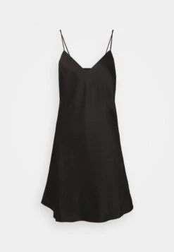 Anna Field Simple Satin Nightie - Nightie - Black -Anna Field bf18cabadcc44dc295ca840aaa92880c