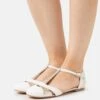 Anna Field Leather- Ankle Strap Ballet Pumps - White 1 Anna Field Leather- Ankle Strap Ballet Pumps - White -Anna Field bfefc4bcd8f54e48b43d8674a571fb0f