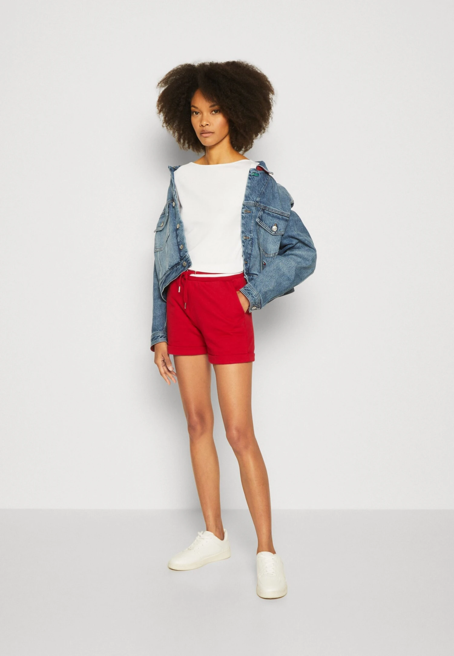 Anna Field Shorts - Dark Red 4 Anna Field Shorts - Dark Red - Image 2