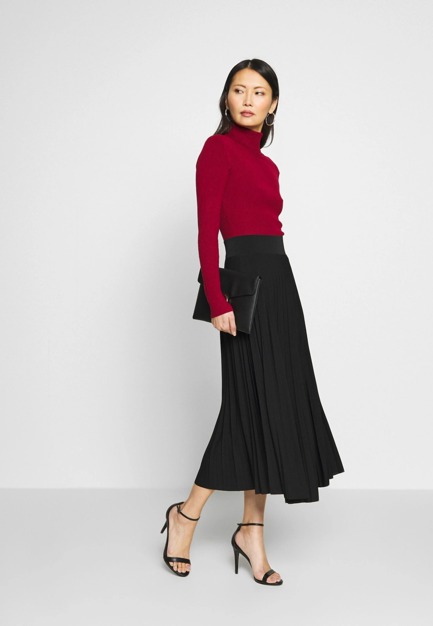 Anna Field Plisse A-Line Midi Skirt - A-Line Skirt 4 Anna Field Plisse A-Line Midi Skirt - A-Line Skirt - Image 2