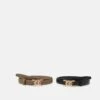 Anna Field 2Pack - Belt - Black/ Taupe 1 Anna Field 2Pack - Belt - Black/ Taupe -Anna Field c745e095fb2e4b4ba54e2f9f43b802c9