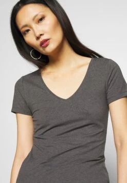 Anna Field 3 Pack - Basic T-Shirt - Black, White 11 Anna Field 3 Pack - Basic T-Shirt - Black, White -Anna Field c7a6b2b345ee483ca979cbe4d3dc88bc