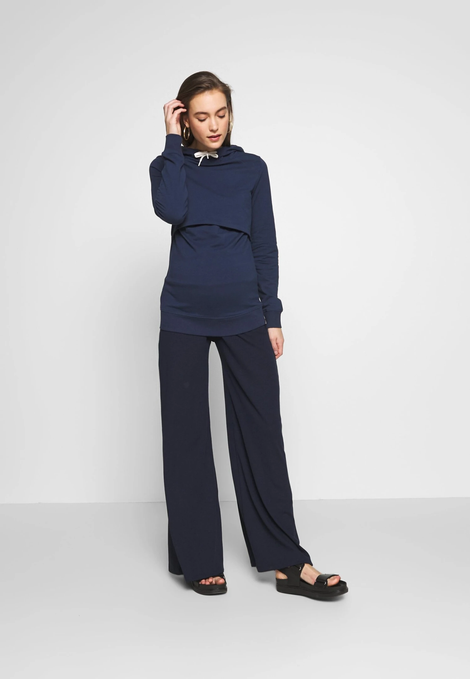 Nursing - Sweatshirt - Hoodie - Peacoat 4 Nursing - Sweatshirt - Hoodie - Peacoat - Image 2