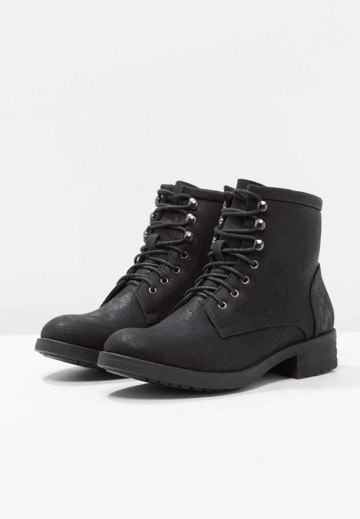 Anna Field Winter Boot - Lace-Up Ankle Boots - Black 6 Anna Field Winter Boot - Lace-Up Ankle Boots - Black - Image 4