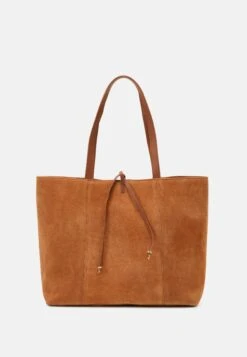 Anna Field Leather - Tote Bag - Cognac