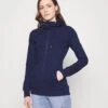 Zip-Up Sweatshirt -Dark Blue -Anna Field d00c0d7a397c41e8baa578dc8b89bc56