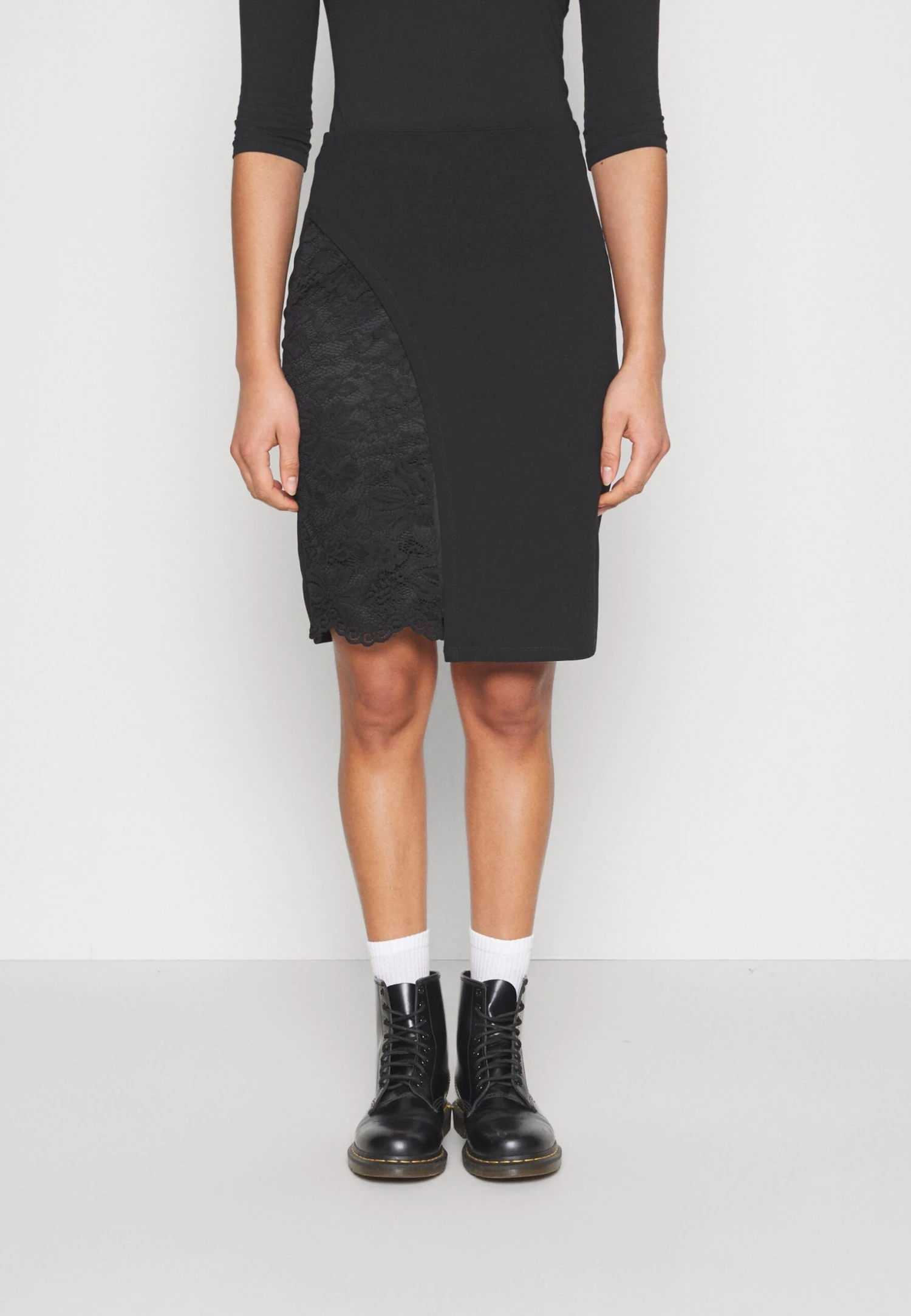 Panel Asymmetric Skirt - Mini Skirt 3 Panel Asymmetric Skirt - Mini Skirt