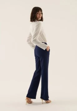 Anna Field Trousers - Dark Blue -Anna Field d6a50e79f7af4a3b9766c950a004eae0