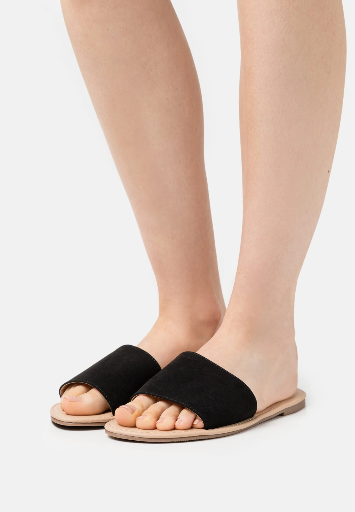 Anna Field 2 Pack - Mules - Black/Cognac 3 Anna Field 2 Pack - Mules - Black/Cognac