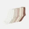 Anna Field 8 Pack - Socks - White/Sand/Camel 1 Anna Field 8 Pack - Socks - White/Sand/Camel -Anna Field d7509ff1615141dd90796949181c372f